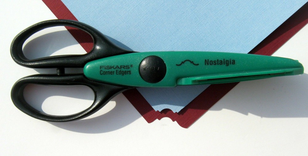 Fiskars NOSTALGIA Corner Edgers Scissors Scrapbook Corner Scissors