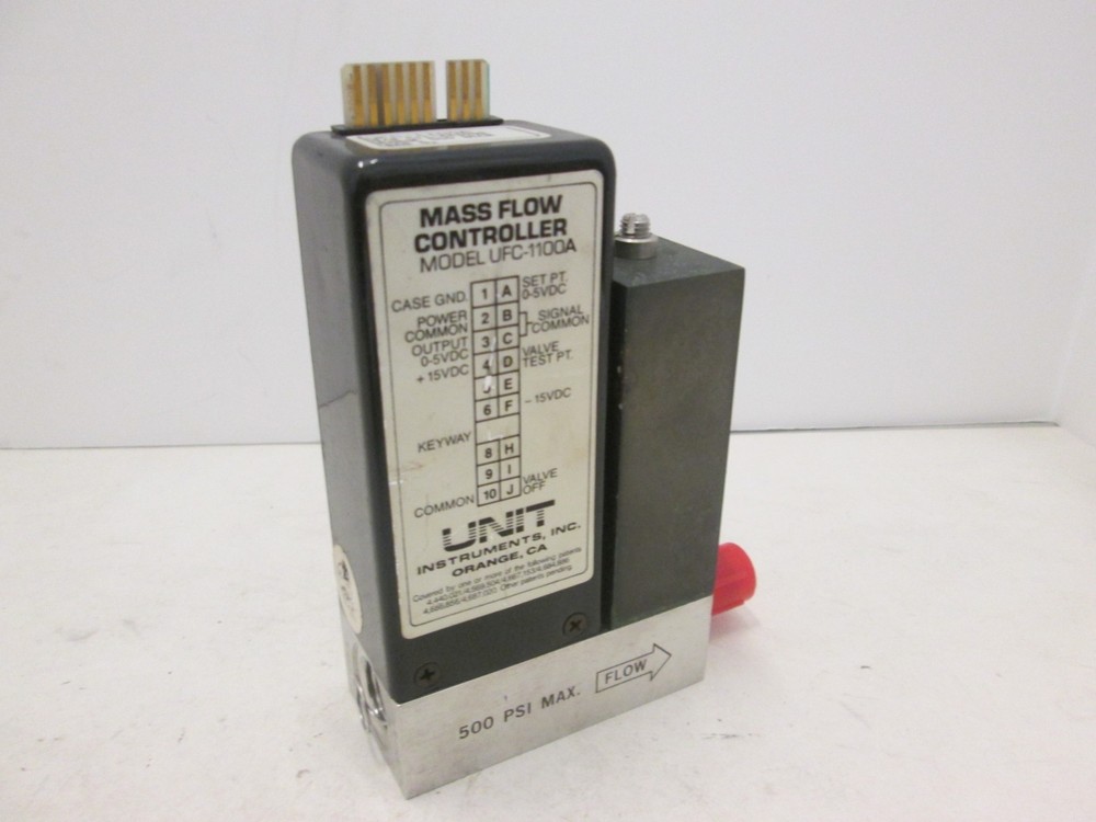 Unit UFC-1100A, Mass Flow Controller MFC, O2, 500 SCCM, Used