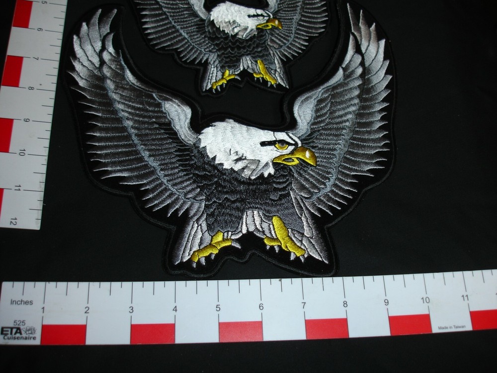 Eagle matching Patch set Large Medium Small 3 patch set Sliver