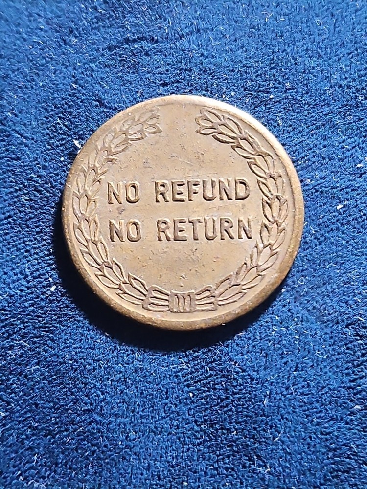 Game Token - For Amusement Only 20 (MT.#0612)