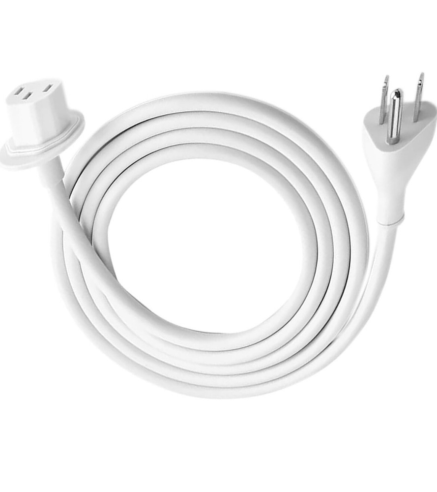 AC Power Cord Replacement-iMac Extension Cable- 5ft - Used/Good