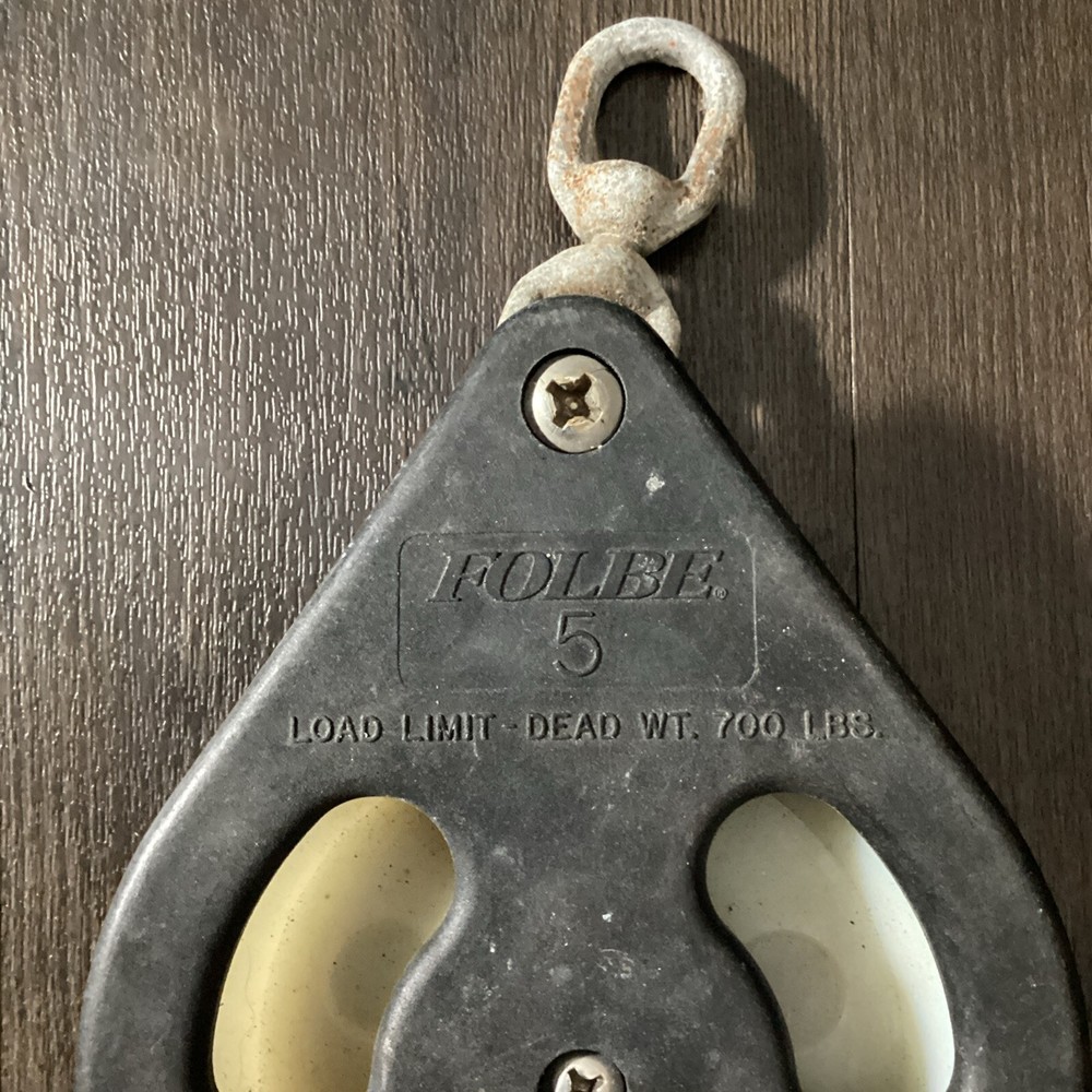 Folbe PC15 - 5" Rope Pulley