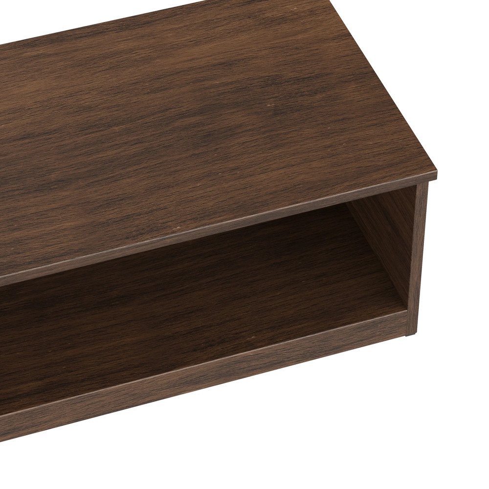 Ardent Open Shelf Modular Storage System, Walnut