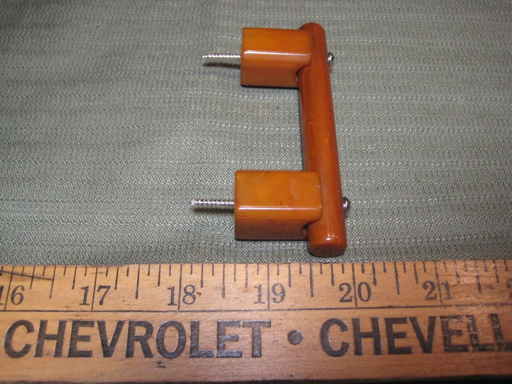 Vintage Art Deco Butterscotch Bakelite Handle