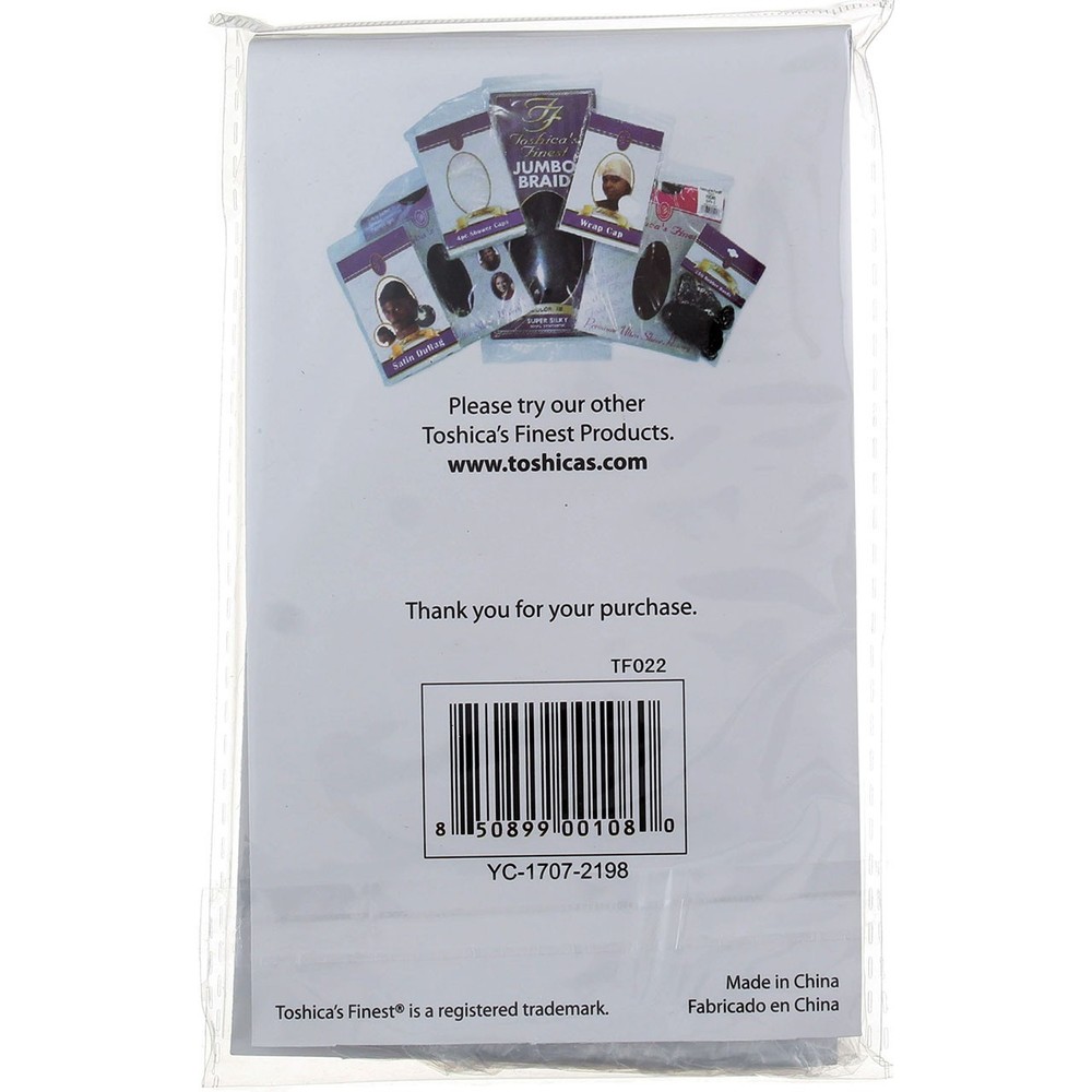 3 Pack Toshica's Finest Shower Cap, 4 Ct