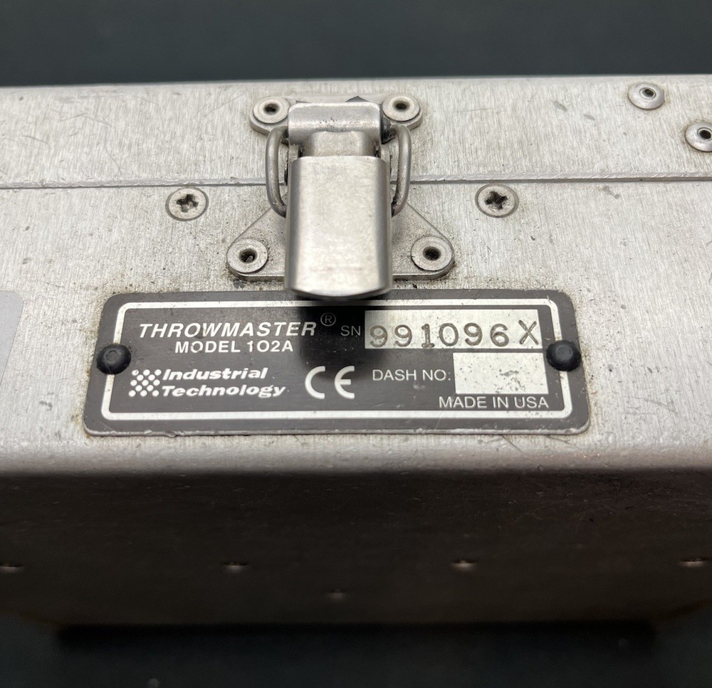 Industrial Technology Throwmaster 102A Cable Test Set for Telephones Untested