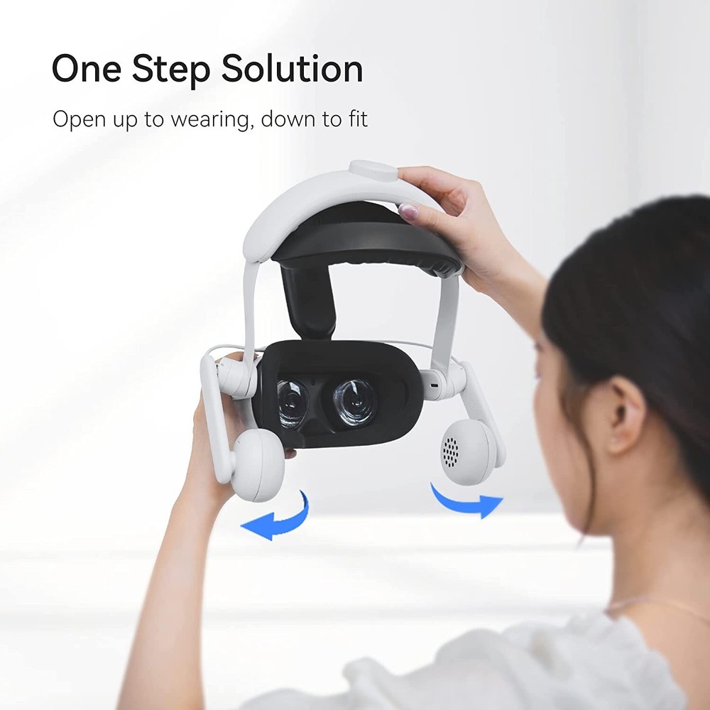 KIWI Design Headphone Head Strap for Oculus Quest 2 Meta Quest 2
