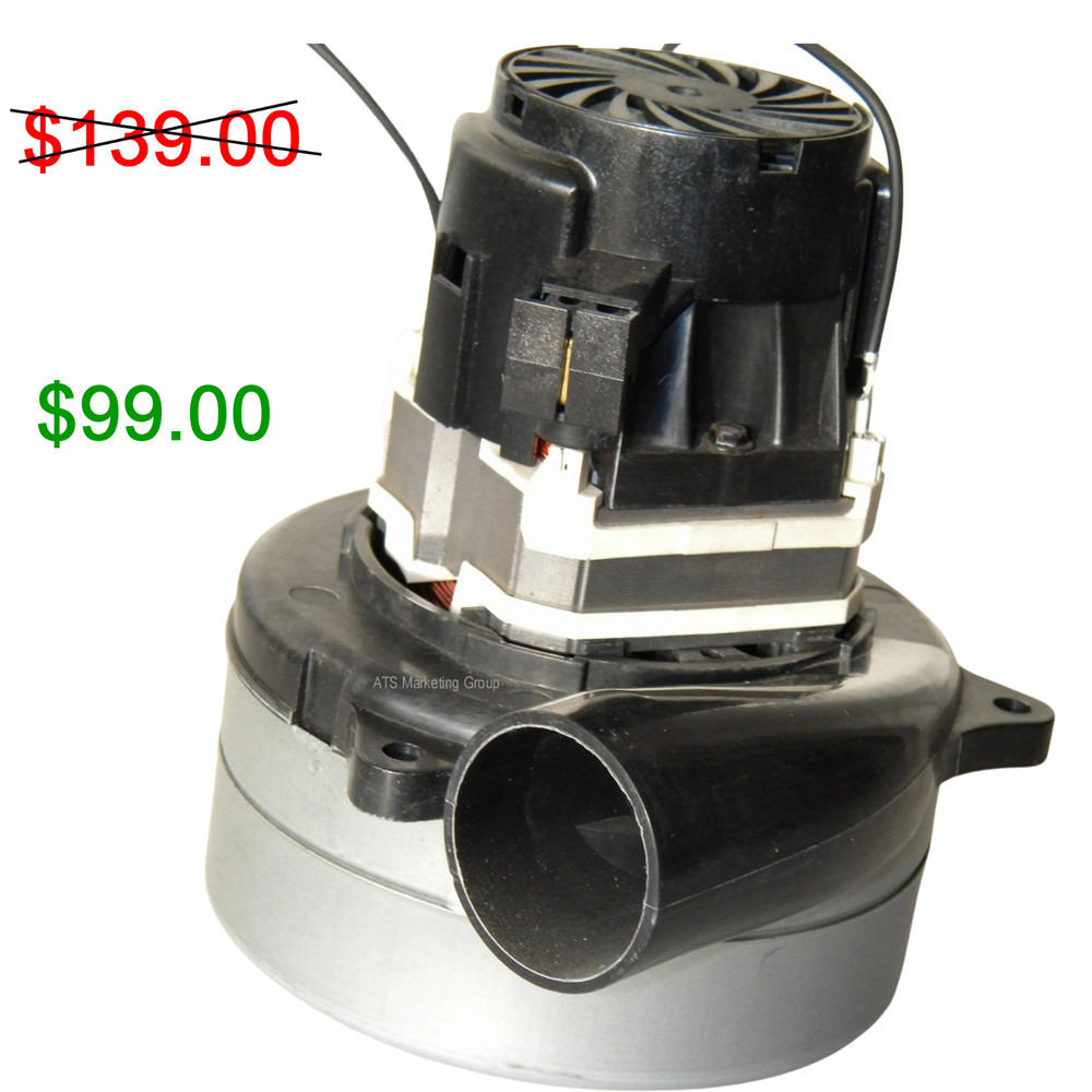 Carpet Cleaning - Extractor 2-Stage Vac Motor