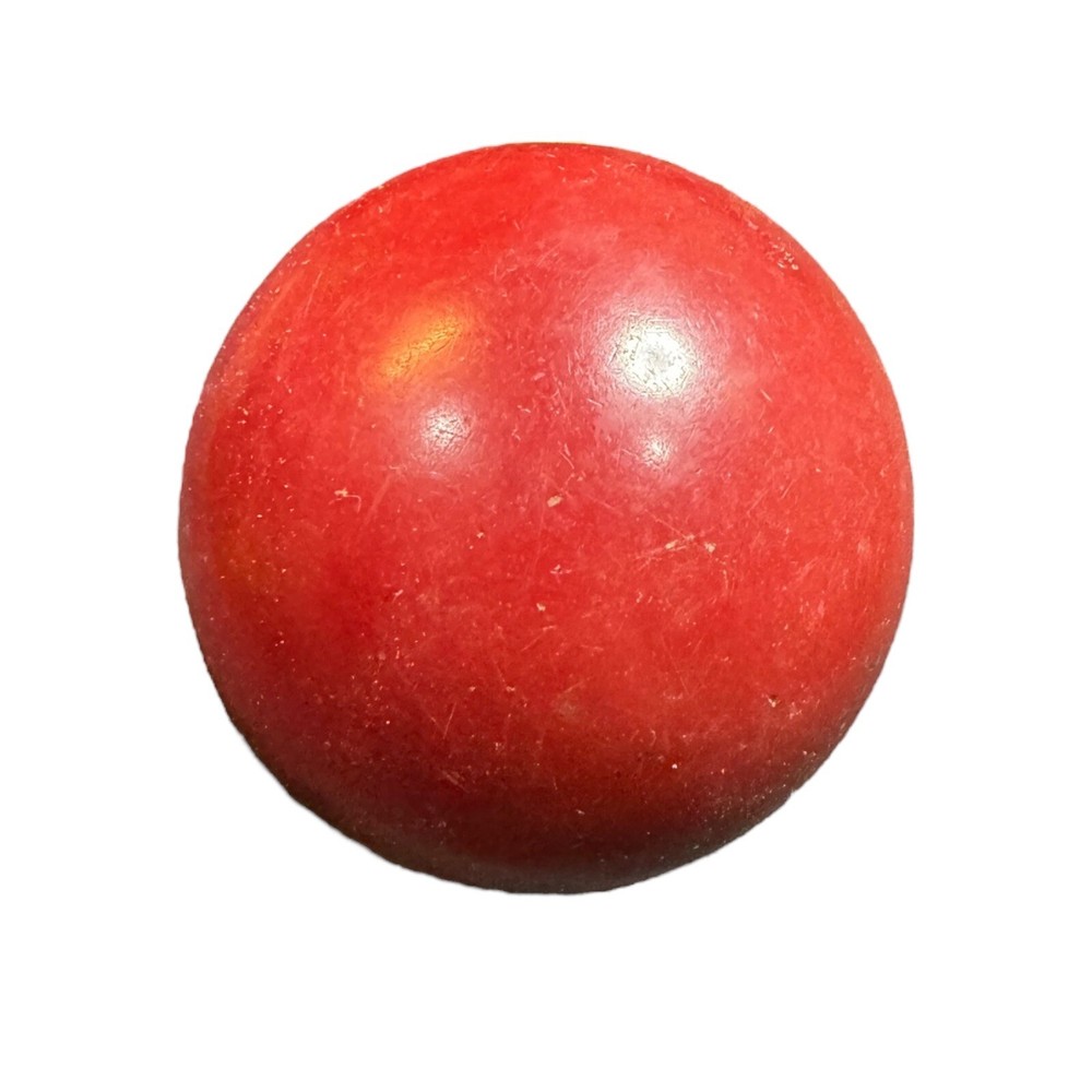VTG BAKELITE Billiard Pool Ball - Solid Maroon #7 - 2 1/4" Diameter