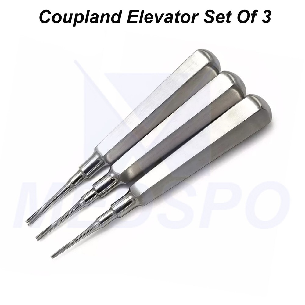Dental Coupland Surgical Root Extracting Elevators Tooth Extraction Instruments