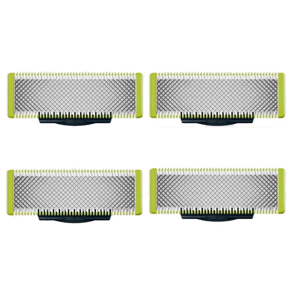 2 Blades Norelco QP210/80 OneBlade Replacement Head for QP2520 /QP6510 /QP6520