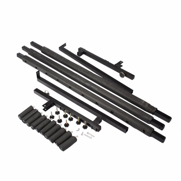 Triple Folding Multiple Guitar Holder Rack Stand Professional Black