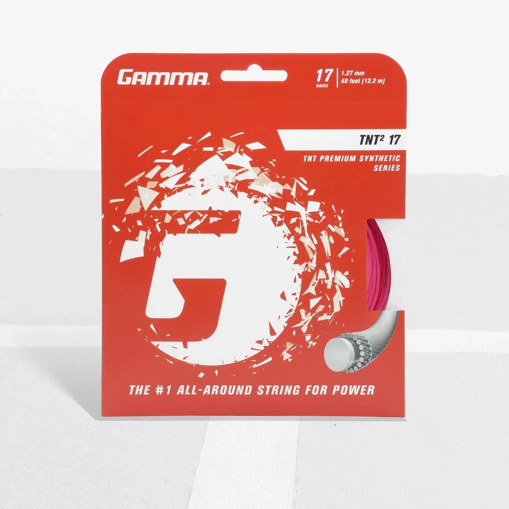 Gamma TNT2 Tennis String, Power, Control & Durability
