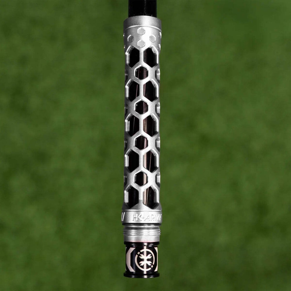HK Army PWR Hex Barrel Back - AC Threads - Dust Silver