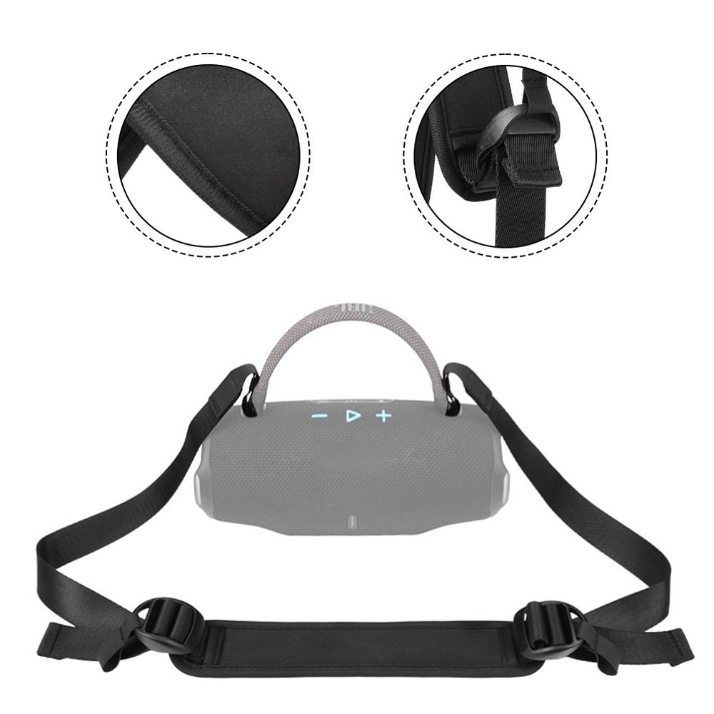 For JBL Charge 6 Compatible Nylon Shoulder Strap Replacement Black Style / New