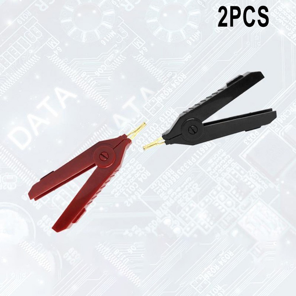 Alligator Clips Lcr Test Clips Replacement 2pcs Electrical Engineering