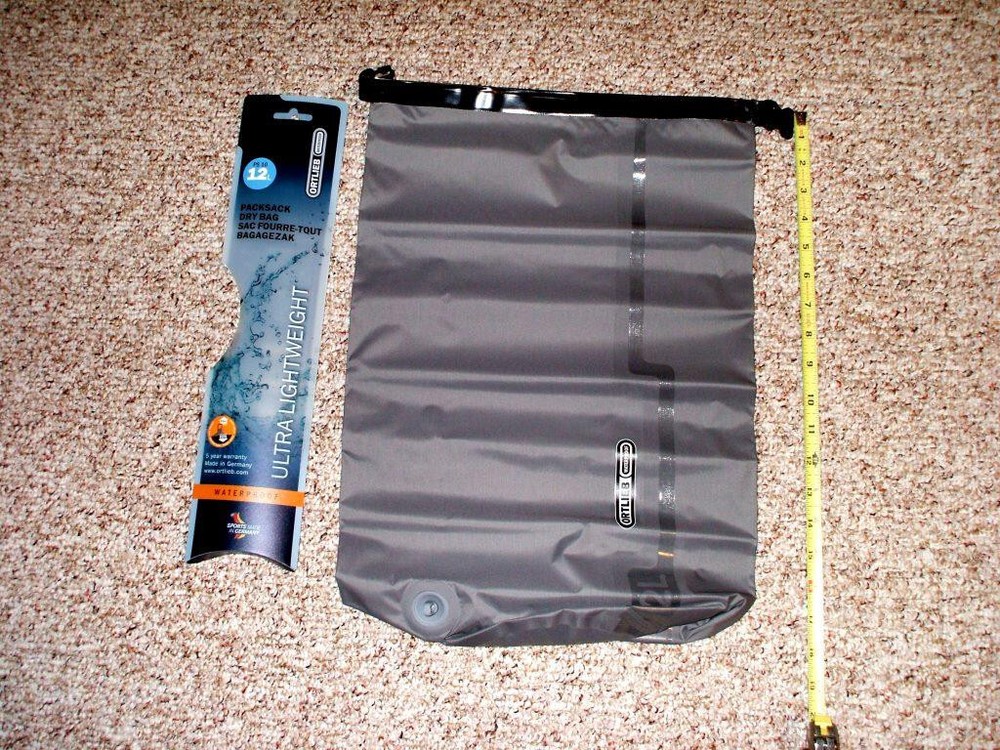 Ortlieb: Ultralight Compression Dry Bag with Valve