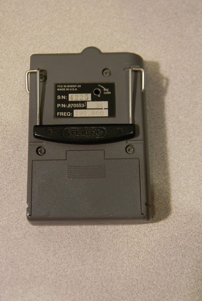 Telex SF-1 ClassMate Amplification System 195.8 MHz Wireless Mic & Speaker