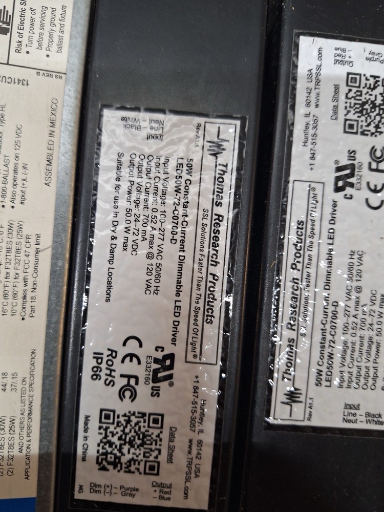 Mixed Lot LED Drivers & Electronic Ballasts — Untested / As-Is