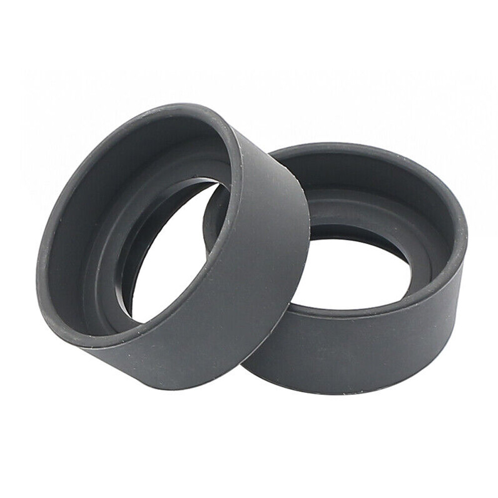 2Pcs Eye Cups Foldable Rubber Eye Guards Caps For 34-38mm Microscope Eyepiece US