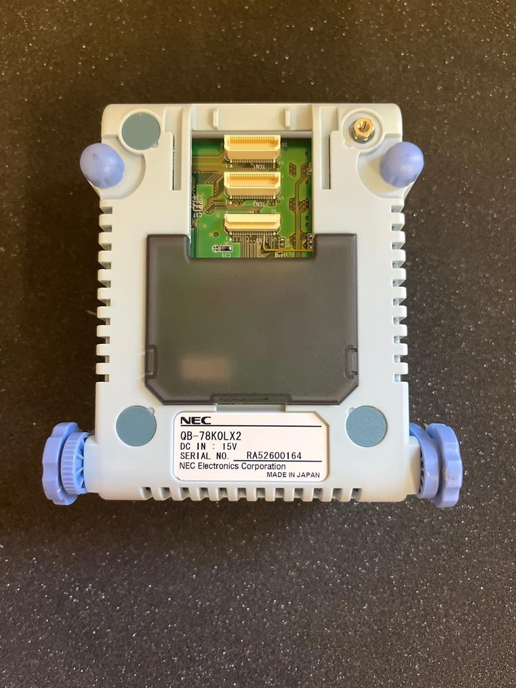 NEC QB-78K0LX2 IECUBE EMULATOR FOR DEBUGGING MICROCONTROLLERS