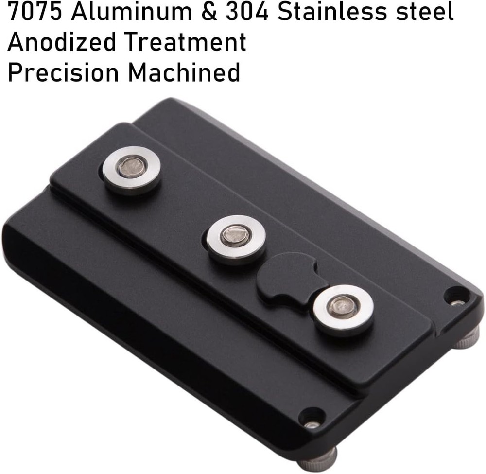 Precision Machined Keymod to Arca Quick Release Adapter for Ultimate Stability