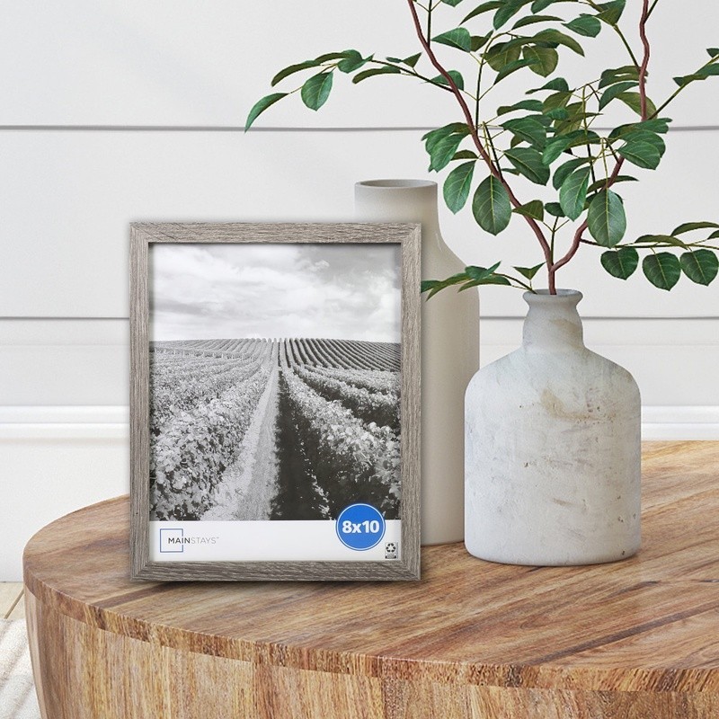Rustic 8x10 Picture Frame Wall Tabletop Display Horizontal Vertical Use Gallery
