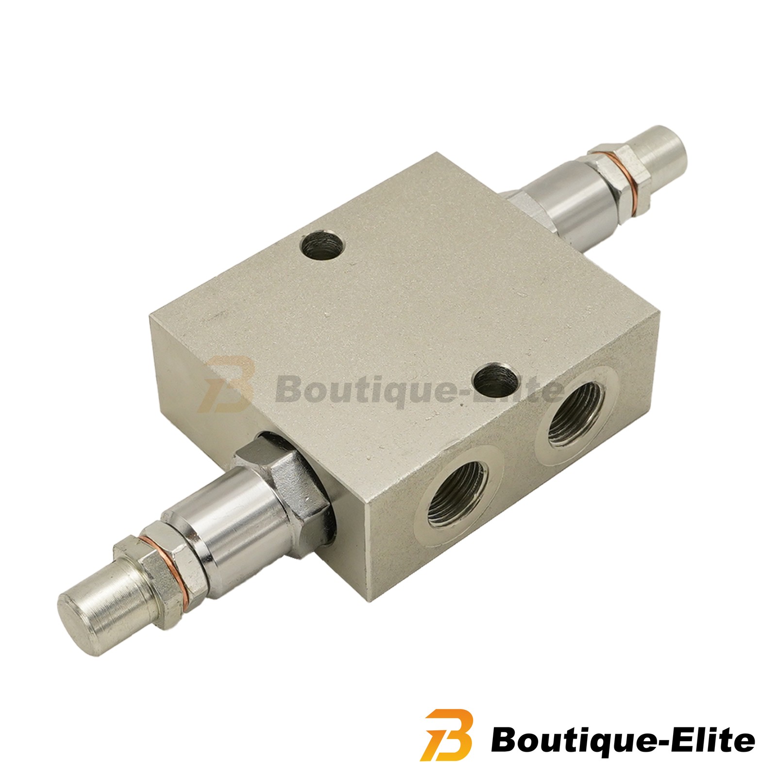 NEW Dual Crossover Hydraulic Relief Cushion Valve 3/8” NPT Ports 12 GPM Max Flow