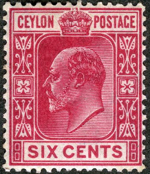 Ceylon 1904 King Edward MNH (SC# 182)