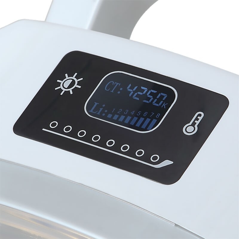 Dental Operating Light Ceiling Mounted 8 Bulbs LED Light with Sensor Touch Sceen