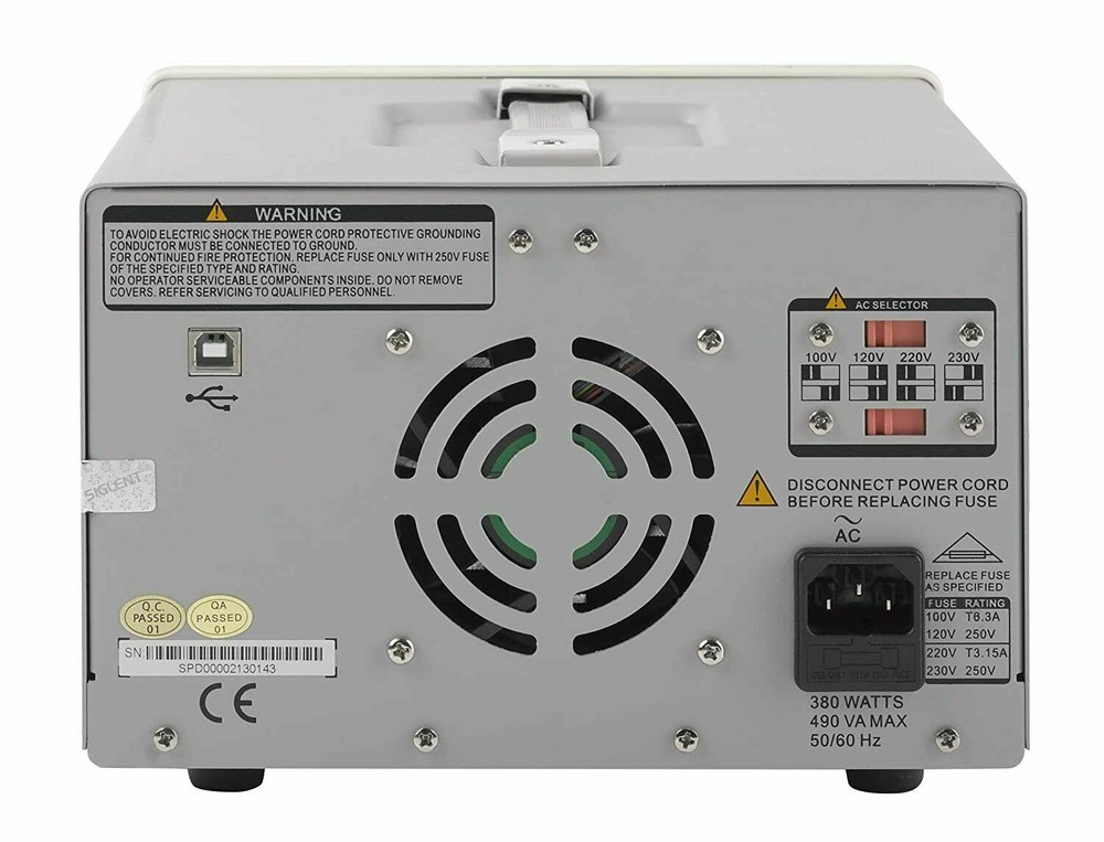SIGLENT Programmable Linear DC Power Supply SPD3303C
