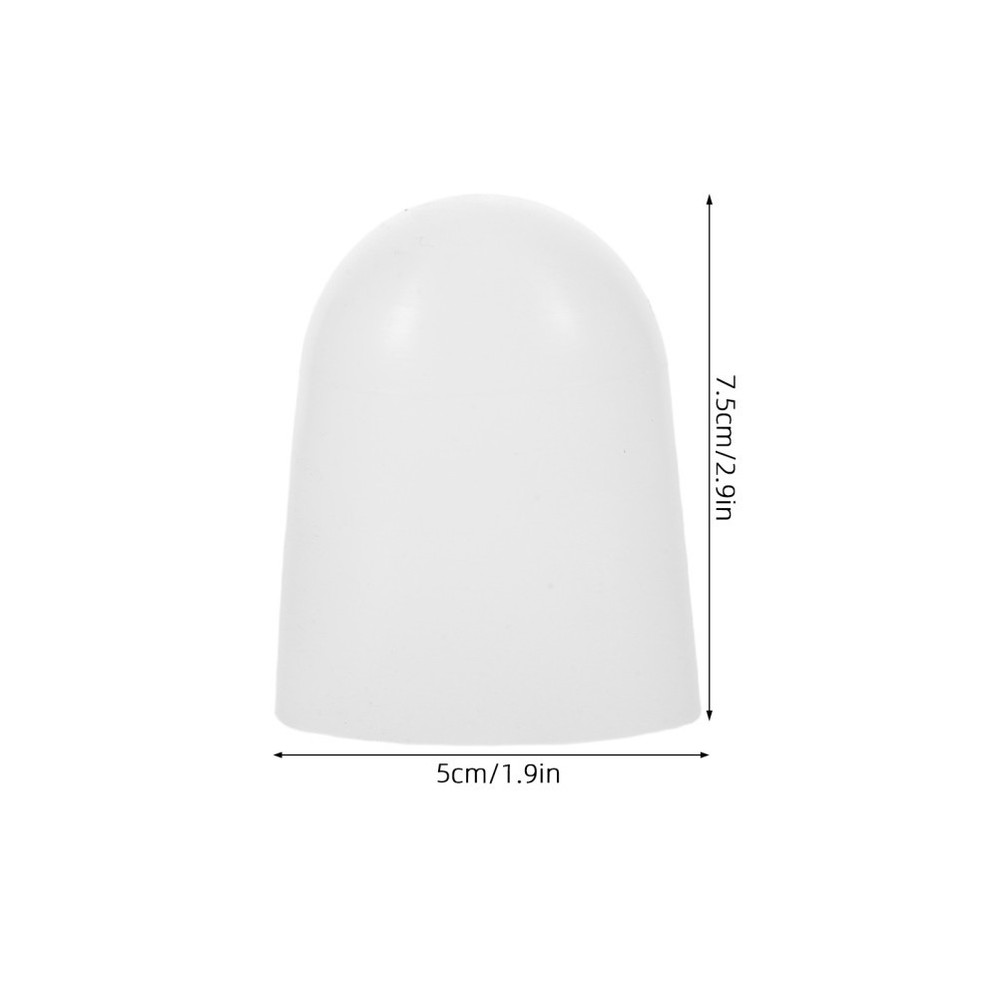 White Diffuser Caps Indoor Reading Lighting Dome Flashlight Cover Filter
