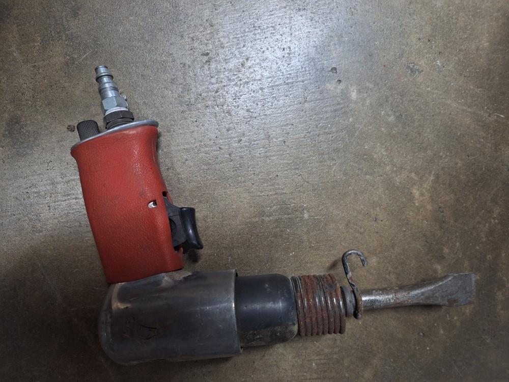 (7) ASSORTED Pneumatic Tools Compresor hardware repair construction