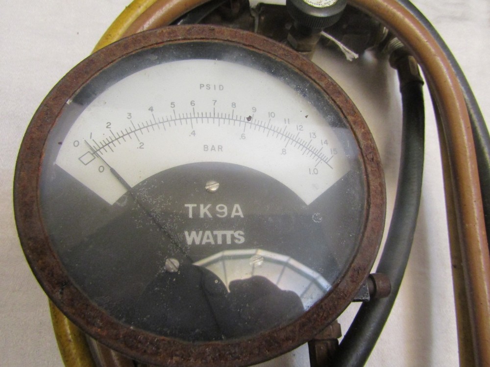 Watts Regulator TK9A Backflow Preventer Test Gauge USED and UNTESTED