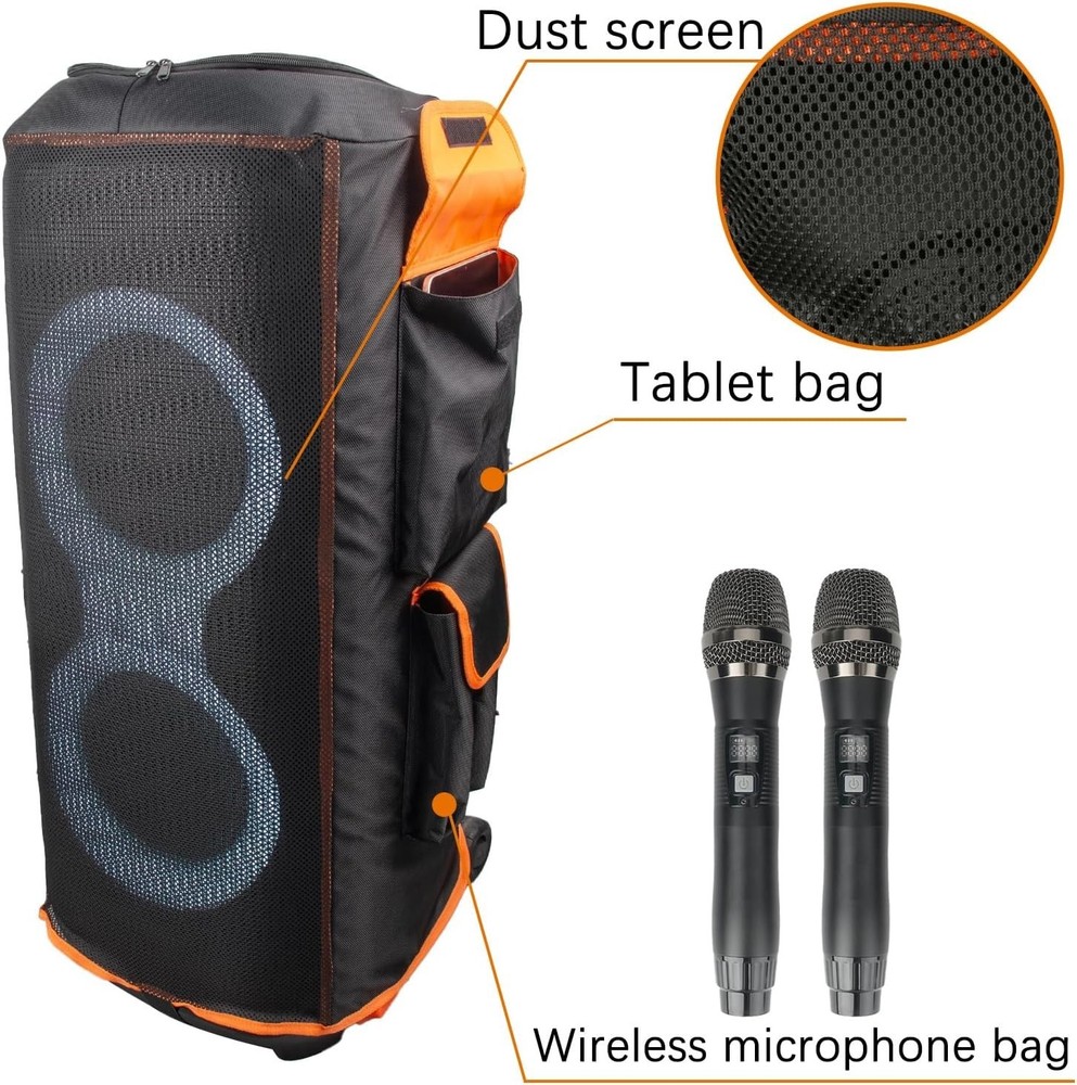 JBL PartyBox 710 Cover - Double Layer Shield with Storage for Adventures