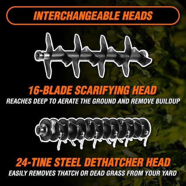WEN 15-in Corded Electric Dethatcher