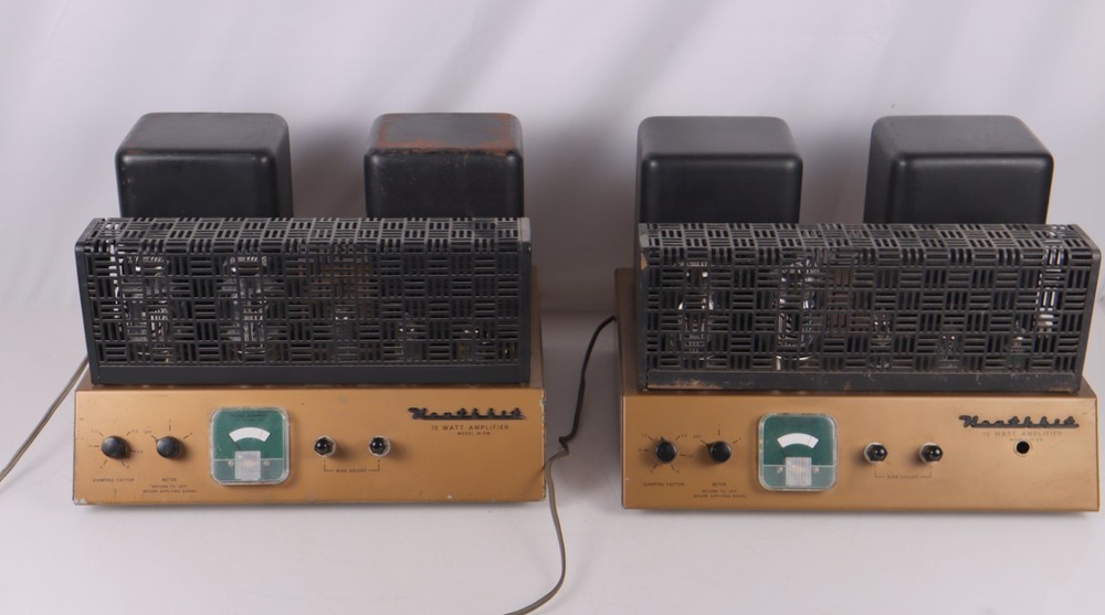 Heathkit W-6M Pair Mono Block  Amplifiers