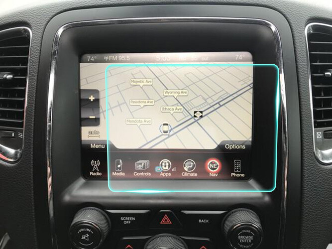 Crystal Clear Screen Protector for 2016 Dodge Durango Vehicle Navigation