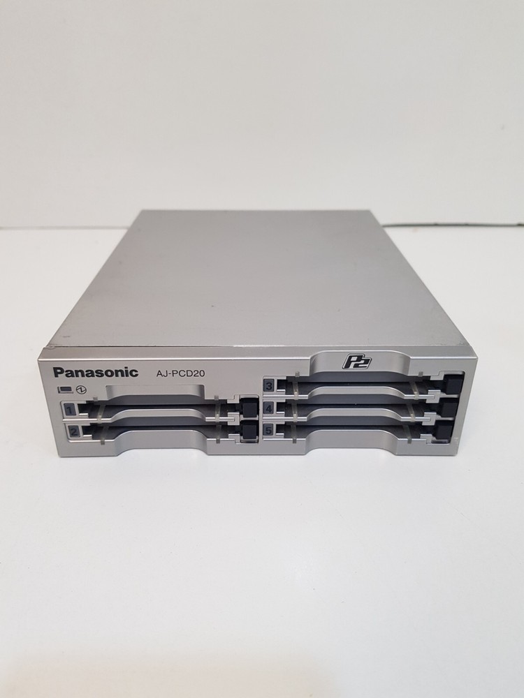 Panasonic aj-pcd20e 5 card reader p2-usb2-IEEE 1394b