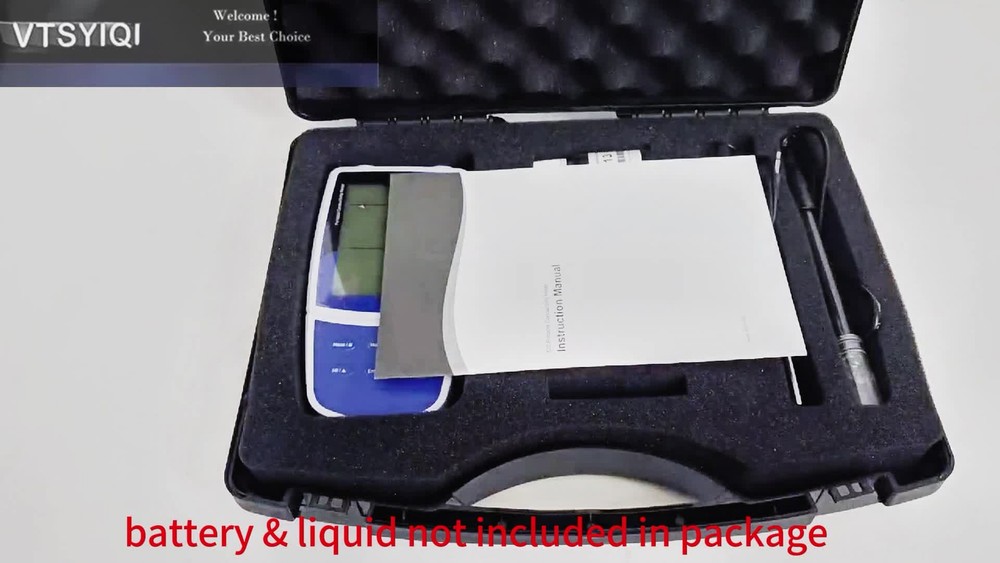 Handheld Conductivity Meter Tester with USB Interface Stores Up to 100 Data Sets