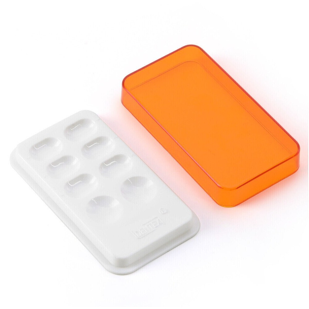 Dental 8Hole Light Storage Veneer Patch Storage Box Case Teeth Shading Light