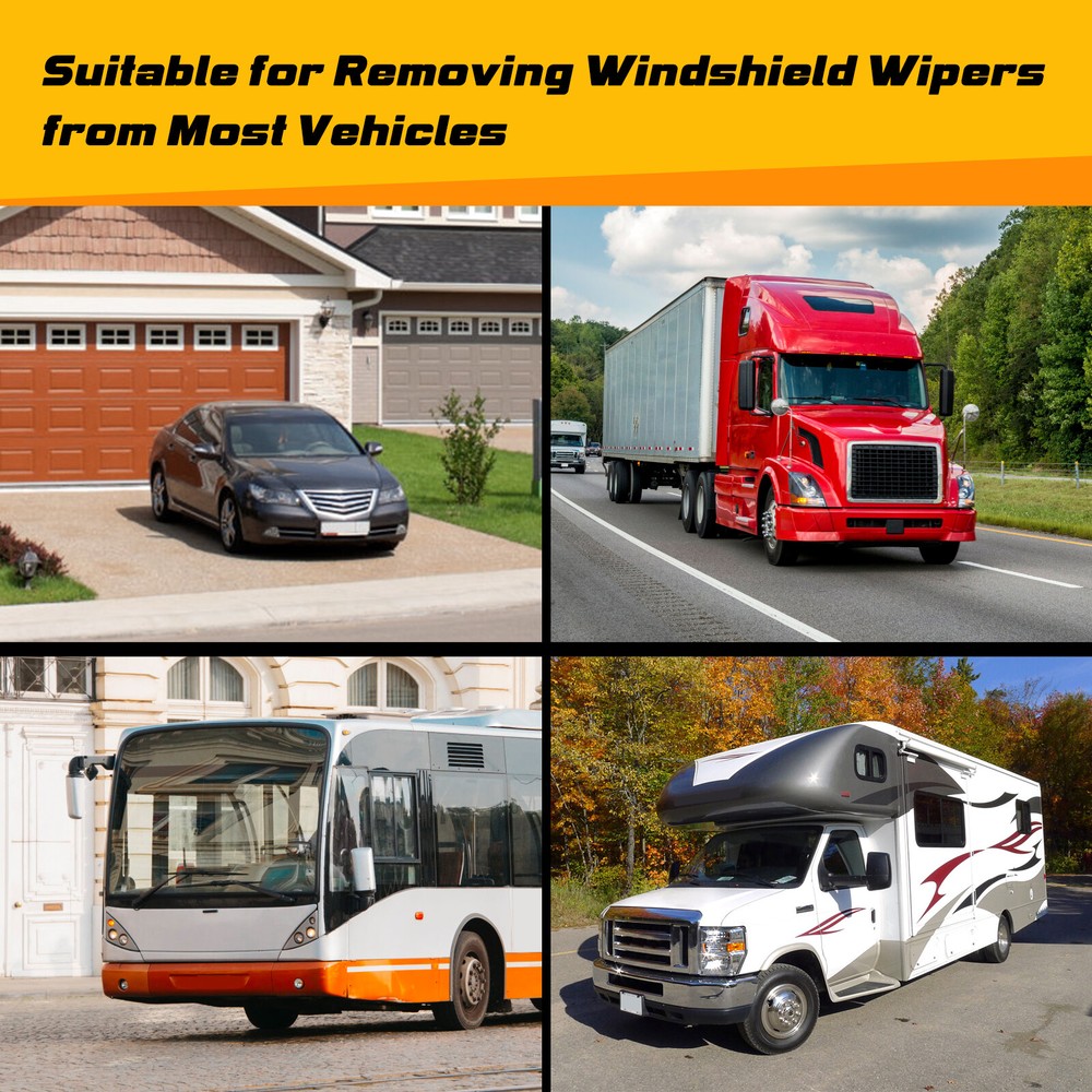 Auto Car Windscreen Windshield Wiper Blade Arm Puller Removal Remover Kit Tool