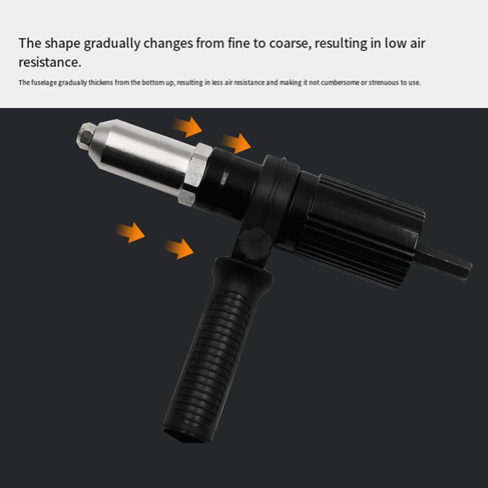 Insert Tool Electric Rivet Nut Gun Cordless Drill Pop Adapter Riveting Riveter ๑