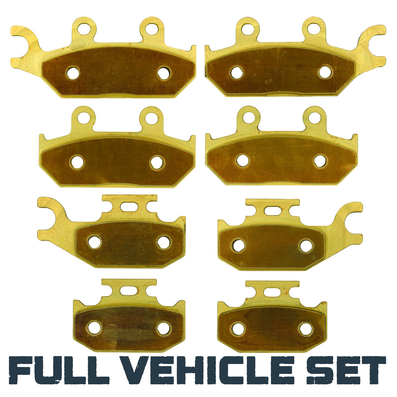 Traild Can Am Maverick MAX XMR XDS Brass Brake Pad Set 2013-2018 Front & Rear