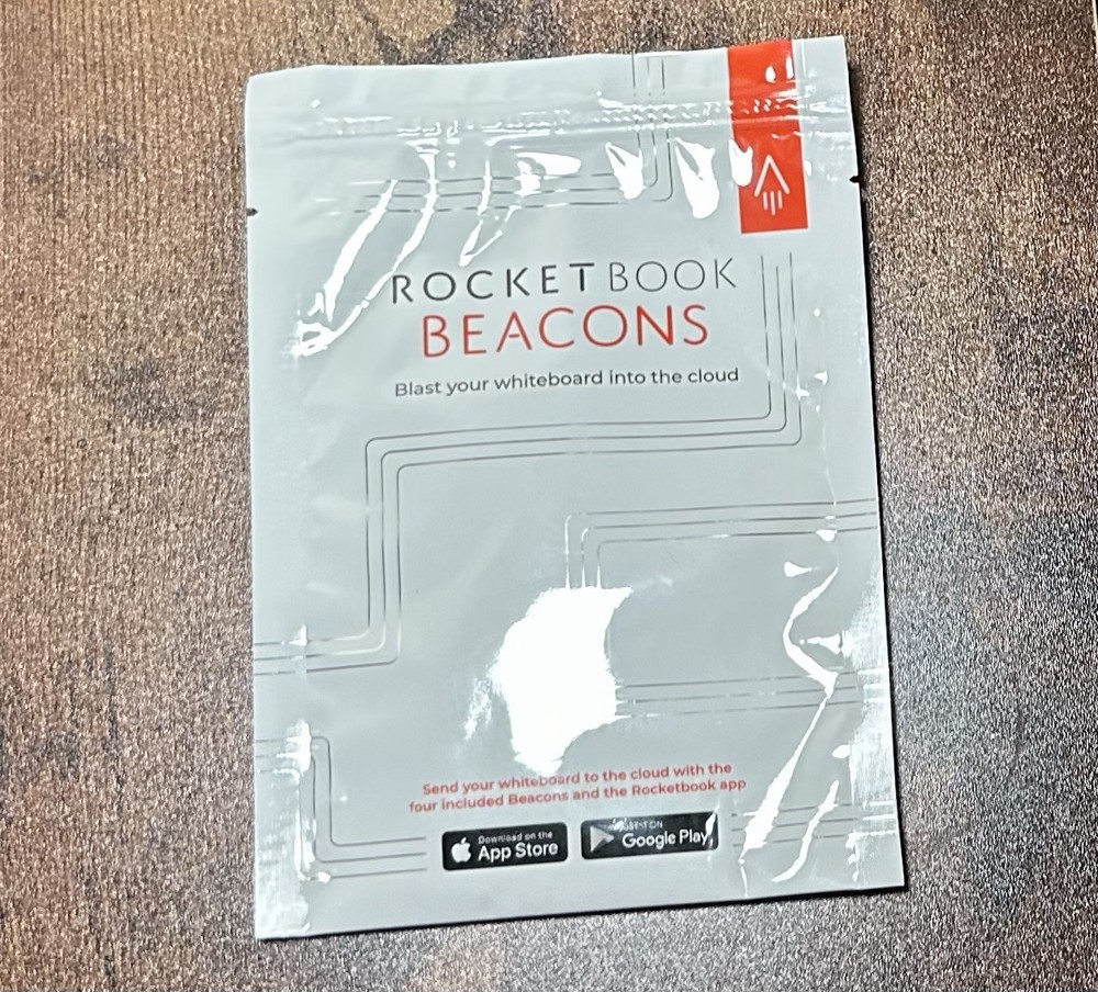 Rocketbook Beacons Smart Stickers For Whiteboards. Cloud Capture Kit