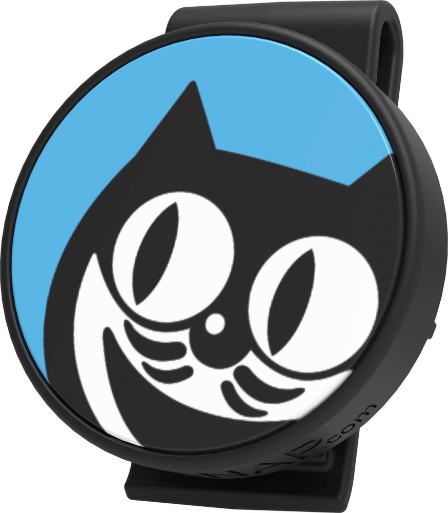 🔥 Snap Clip Bluetooth Remote Camera Shutter Phone Kit Cat Klock Blue 🔥