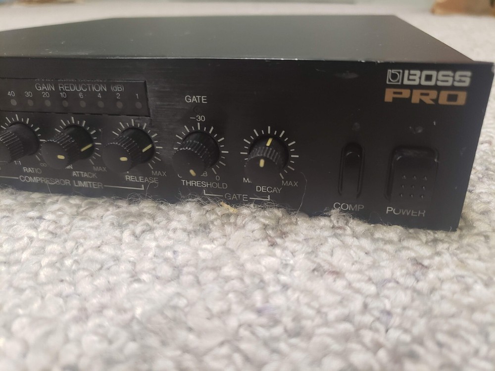 Rare Vintage Boss Pro CL-50 Compressor Limiter Half Rack Guitar Effect Processor