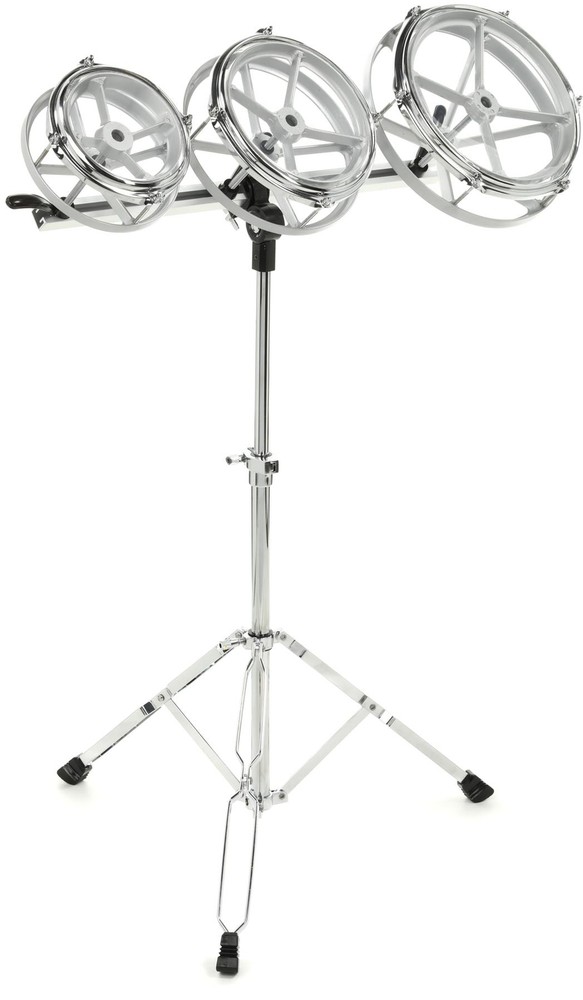 Cardinal Percussion CPRT6810 Spin Tuned Tom Set with Stand