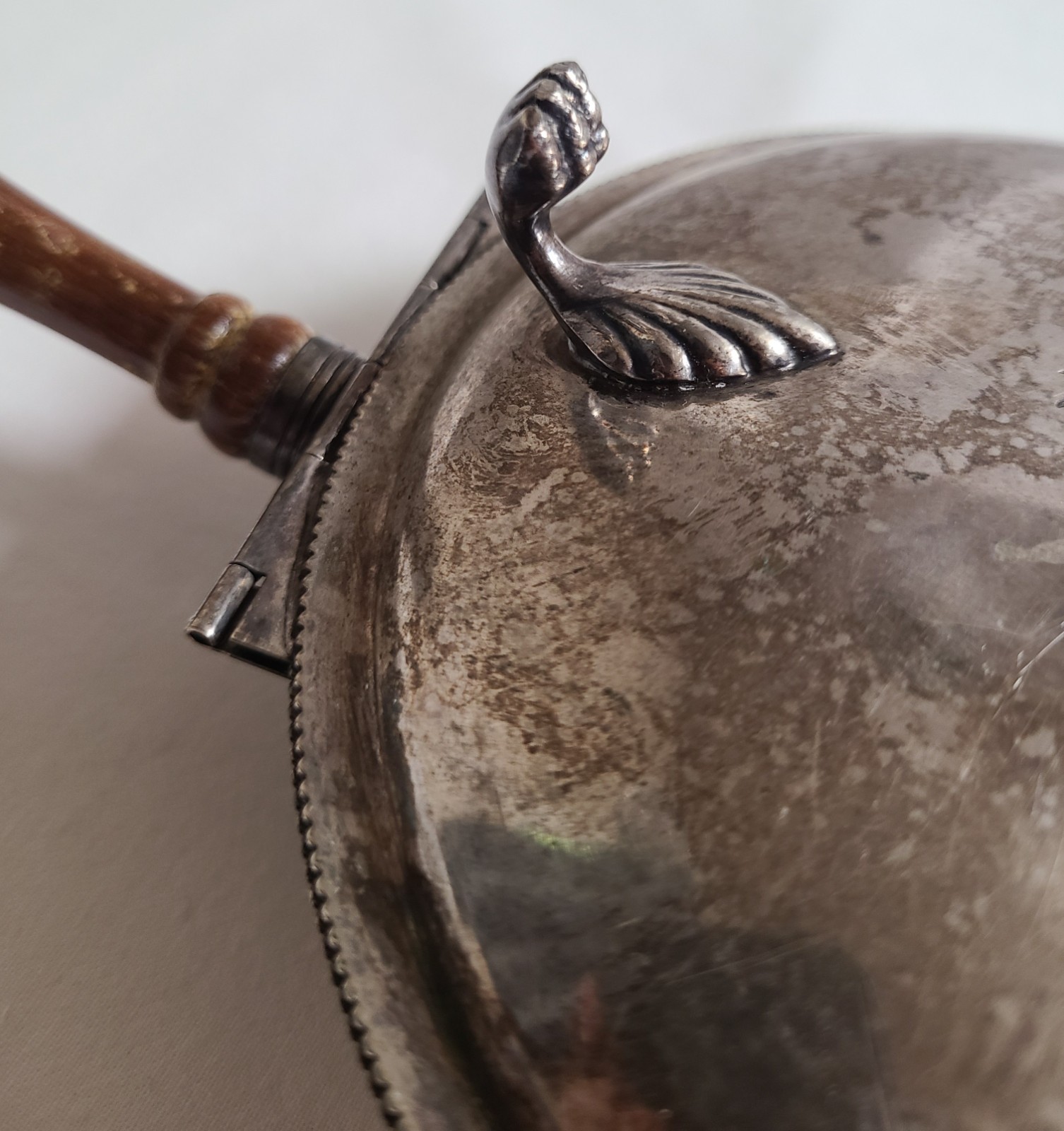 2 Vintage Silverplate Silent Butler Crumb Sweeper Set Antique Table Ash Catcher