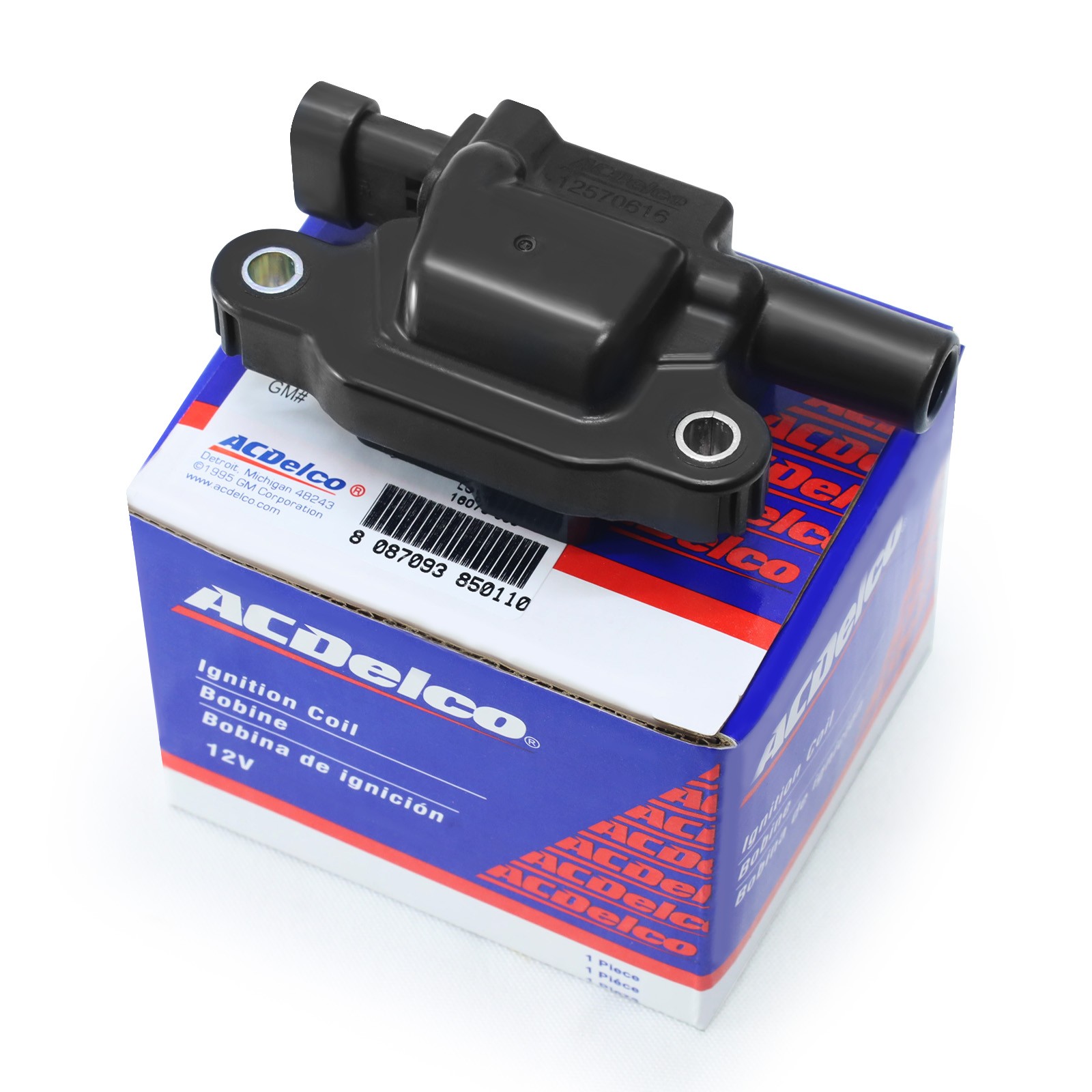 8 Set Genuine OEM UF413 Ignition Coil & 41-110 Spark Plug + 9748UU Wire Fit GMC~